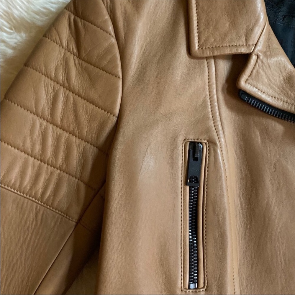 Authentic Burberry Prorsum Biker Leather Jacket - Picture 9 of 12